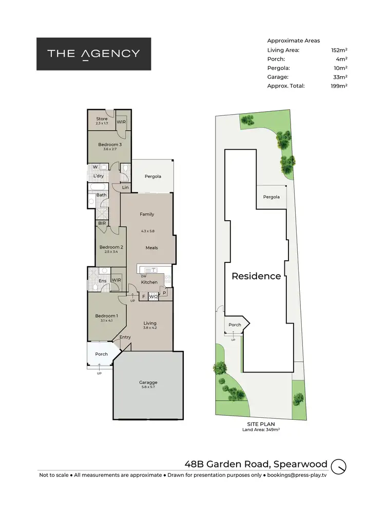 Floorplan of Homely house listing, 48B Garden Road, Spearwood WA 6163