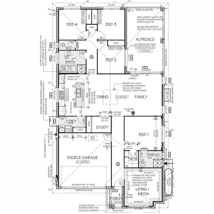 Floorplan of Homely house listing, 6 Ash Avenue, Dubbo NSW 2830