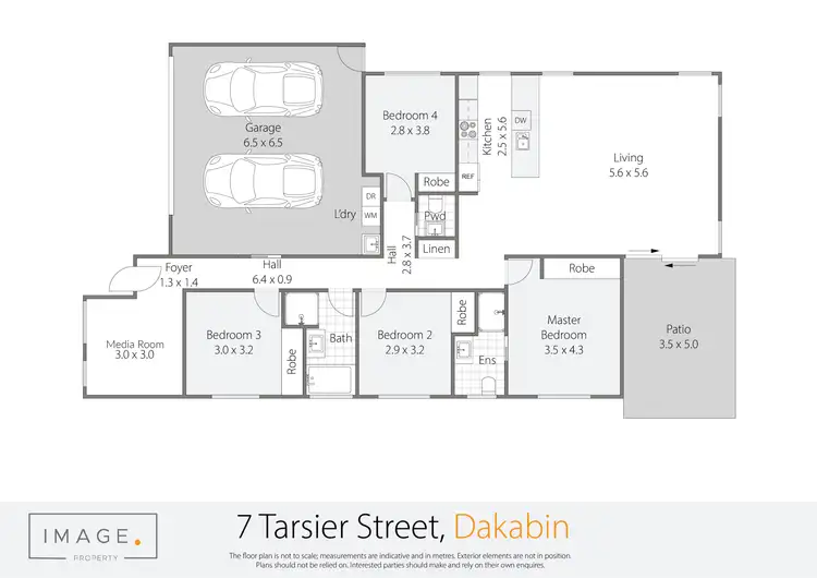 Floorplan of Homely house listing, 7 Tarsier Street, Dakabin QLD 4503