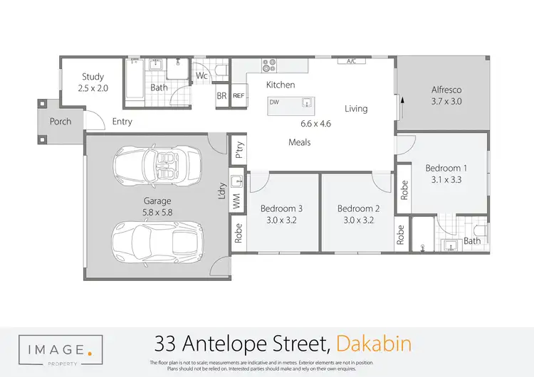 Floorplan of Homely house listing, 33 Antelope Street, Dakabin QLD 4503
