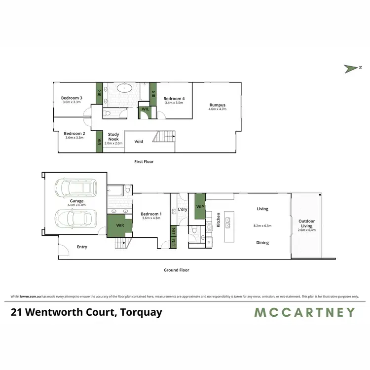 Floorplan of Homely house listing, 21 Wentworth Court, Torquay VIC 3228