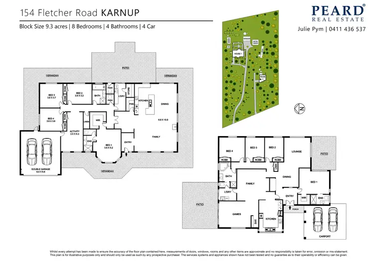 Floorplan of Homely house listing, 154 Fletcher Road, Karnup WA 6176
