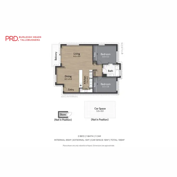 Floorplan of Homely unit listing, 12/1927 Gold Coast Highway, Burleigh Heads QLD 4220