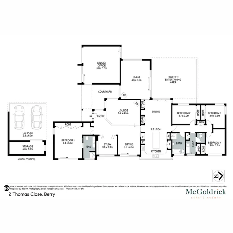 Floorplan of Homely house listing, 2 Thomas Close, Berry NSW 2535