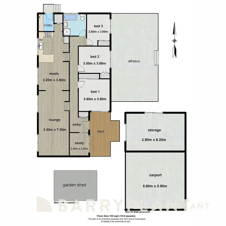 Floorplan of Homely house listing, 1 Sunnyside Terrace, Emerald VIC 3782