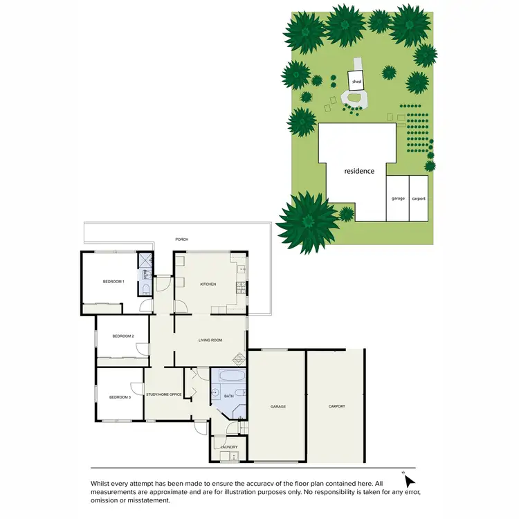 Floorplan of Homely house listing, 20 Paynter Street, Nilma VIC 3821