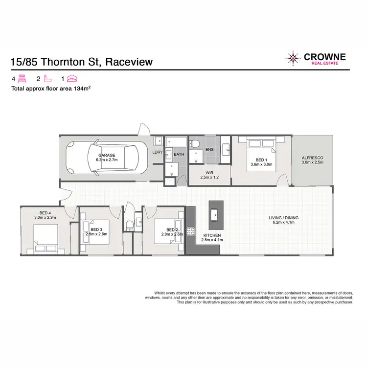 Floorplan of Homely house listing, 15/85 Thornton Street, Raceview QLD 4305