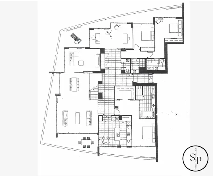Floorplan of Homely apartment listing, 1403/3 Marco Polo Drive, Mandurah WA 6210