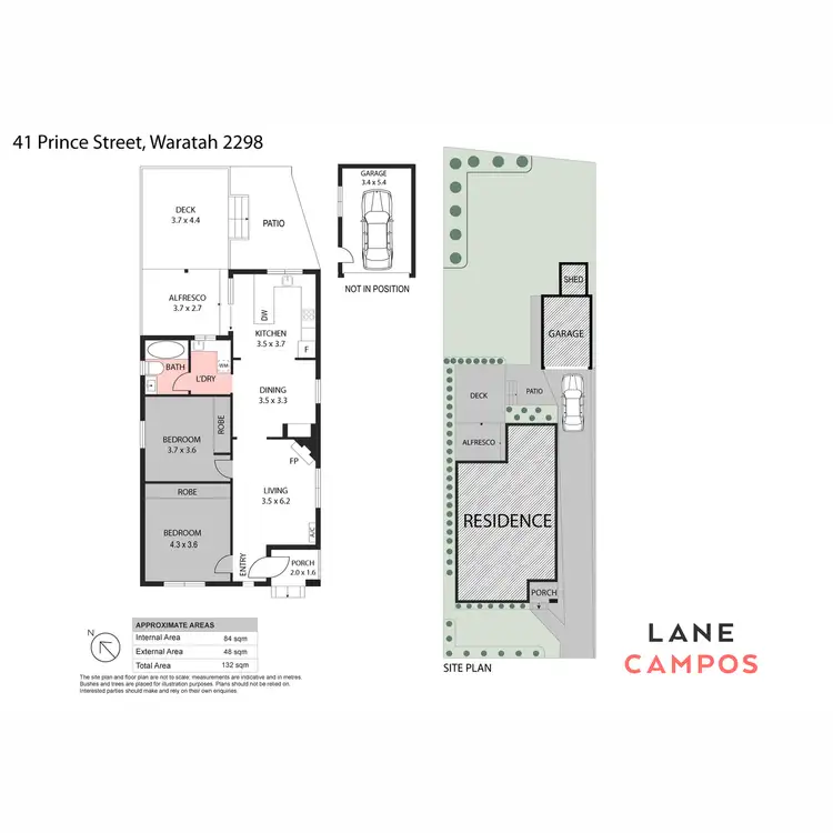 Floorplan of Homely house listing, 41 Prince Street, Waratah NSW 2298