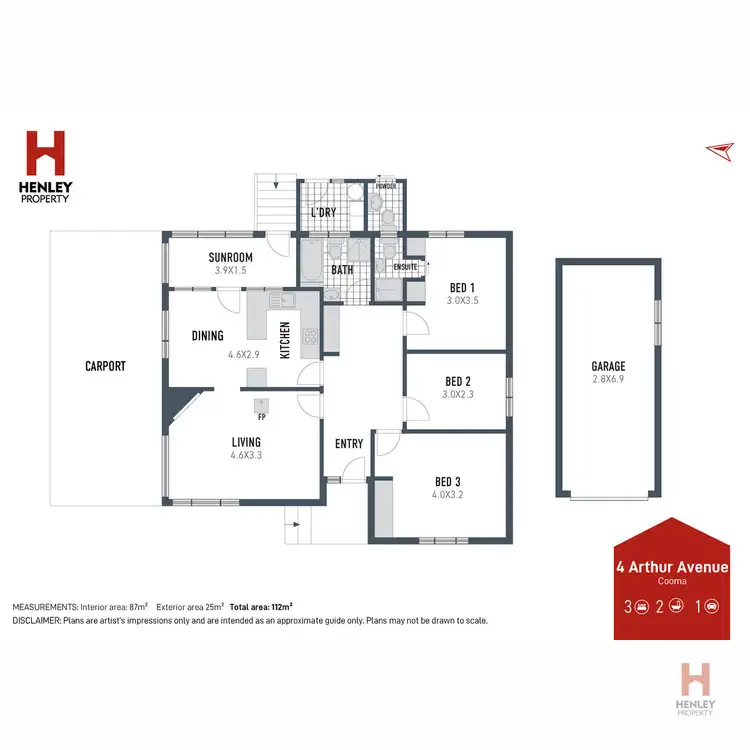 Floorplan of Homely house listing, 4 Arthur Avenue, Cooma NSW 2630