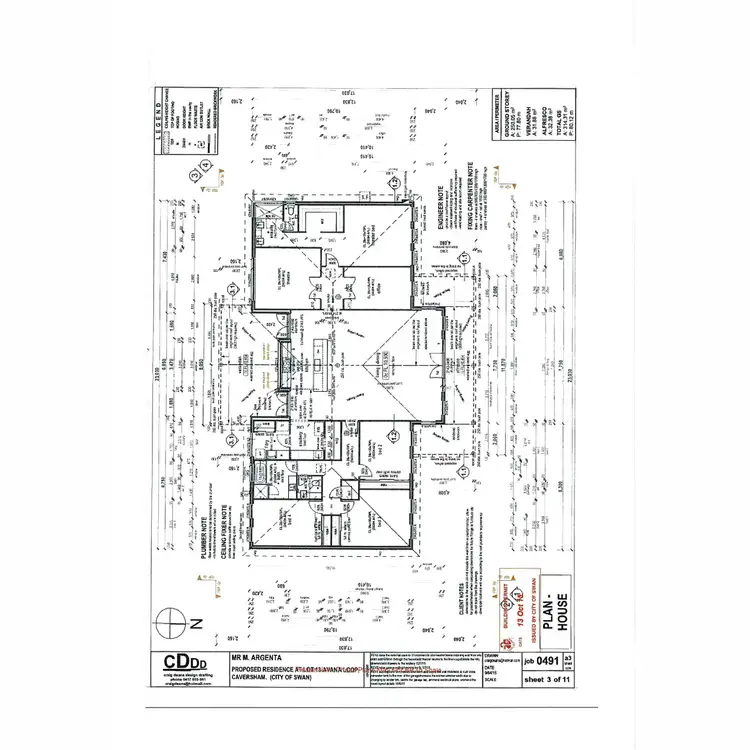 Floorplan of Homely house listing, 14 Avana Loop, Caversham WA 6055