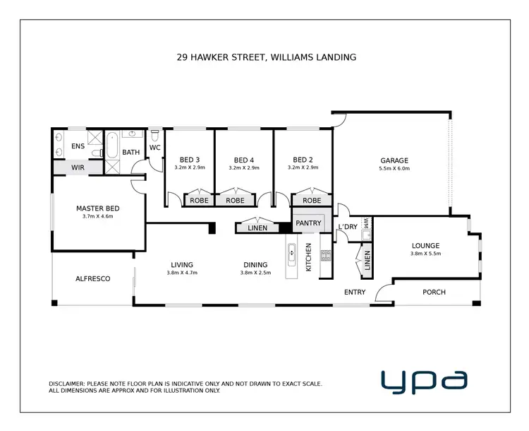 Floorplan of Homely house listing, 29 Hawker Street, Williams Landing VIC 3027