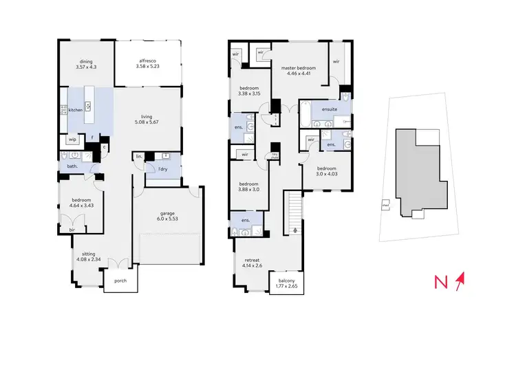 Floorplan of Homely house listing, 22 Stoneleigh Circuit, Williams Landing VIC 3027