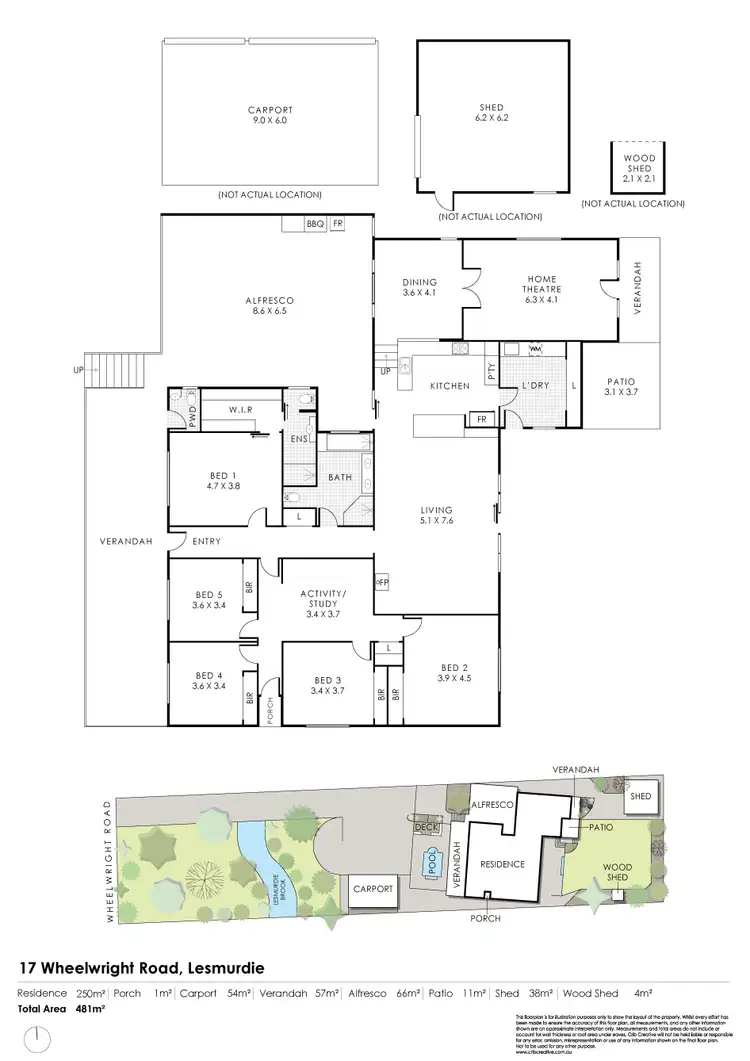 Floorplan of Homely house listing, 17 Wheelwright Road, Lesmurdie WA 6076