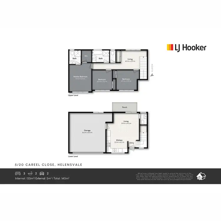 Floorplan of Homely townhouse listing, 5/20 Careel Close, Helensvale QLD 4212