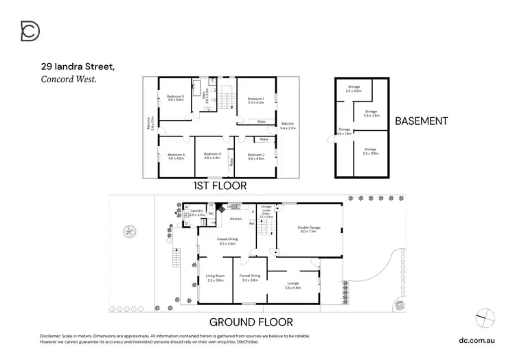 Floorplan of Homely house listing, 29 Iandra Street, Concord West NSW 2138