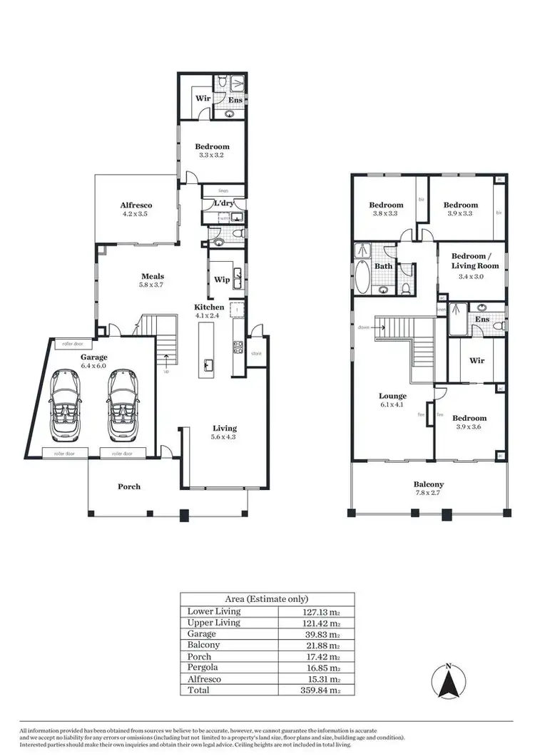 Floorplan of Homely house listing, 5 Mariners Crescent, West Lakes SA 5021