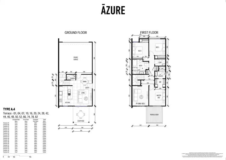 Floorplan of Homely townhouse listing, 46/10 Giosam Street, Richlands QLD 4077