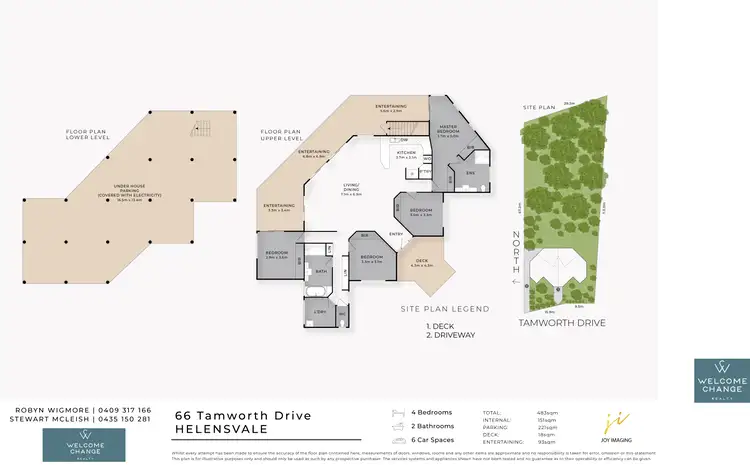 Floorplan of Homely house listing, 66 Tamworth Drive, Helensvale QLD 4212