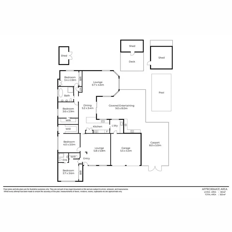 Floorplan of Homely house listing, 7 Bradyn Place, Glenmore Park NSW 2745
