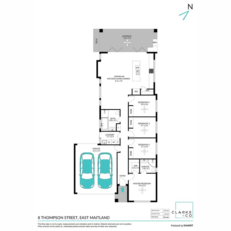 Floorplan of Homely house listing, 8 Thompson Street, East Maitland NSW 2323