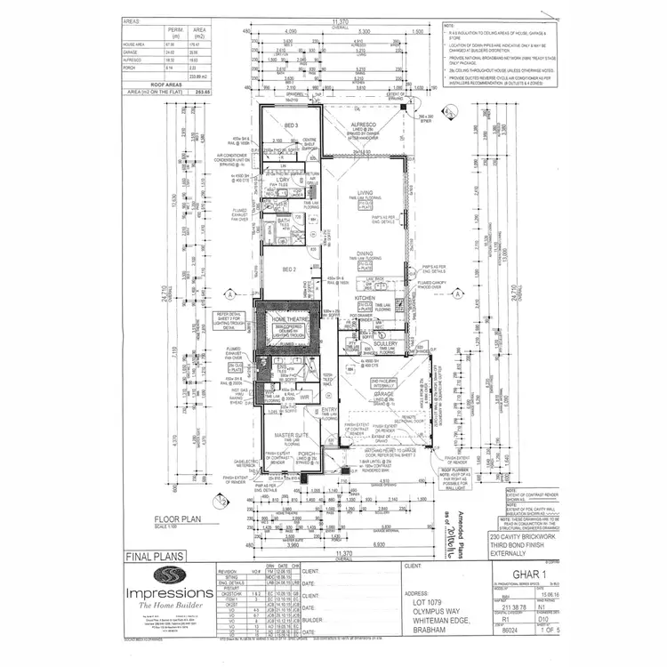 Floorplan of Homely house listing, 17 Olympus Way, Brabham WA 6055