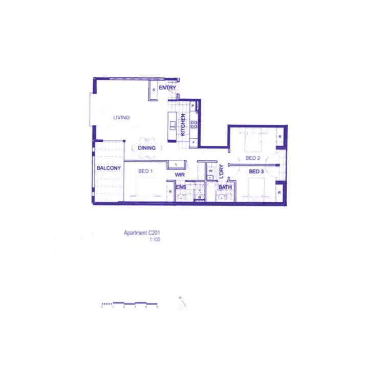 Floorplan of Homely unit listing, C201/8-28 The Corso, Manly NSW 2095