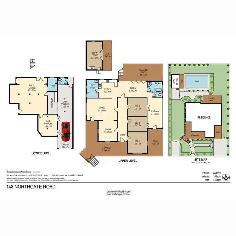 Floorplan of Homely house listing, 148 Northgate Road, Northgate QLD 4013