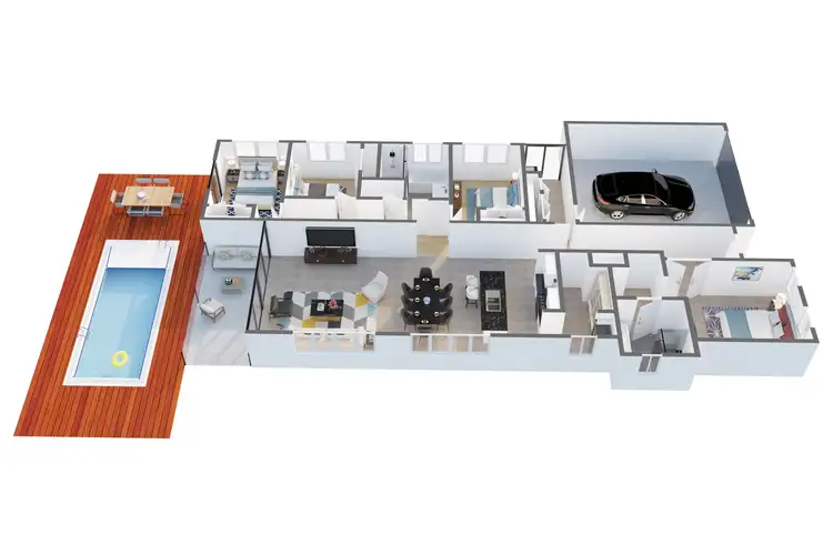 Floorplan of Homely house listing, 15 Bredbo Street, Ormeau Hills QLD 4208