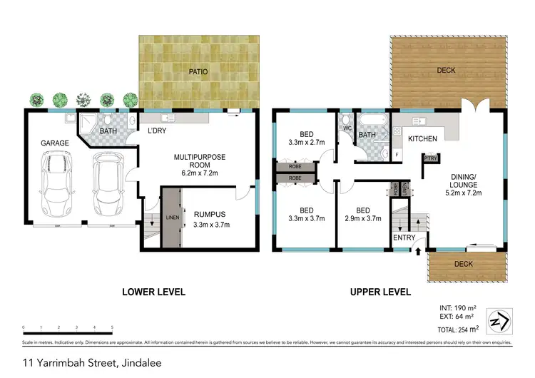 Floorplan of Homely house listing, 11 Yarrimbah Street, Jindalee QLD 4074
