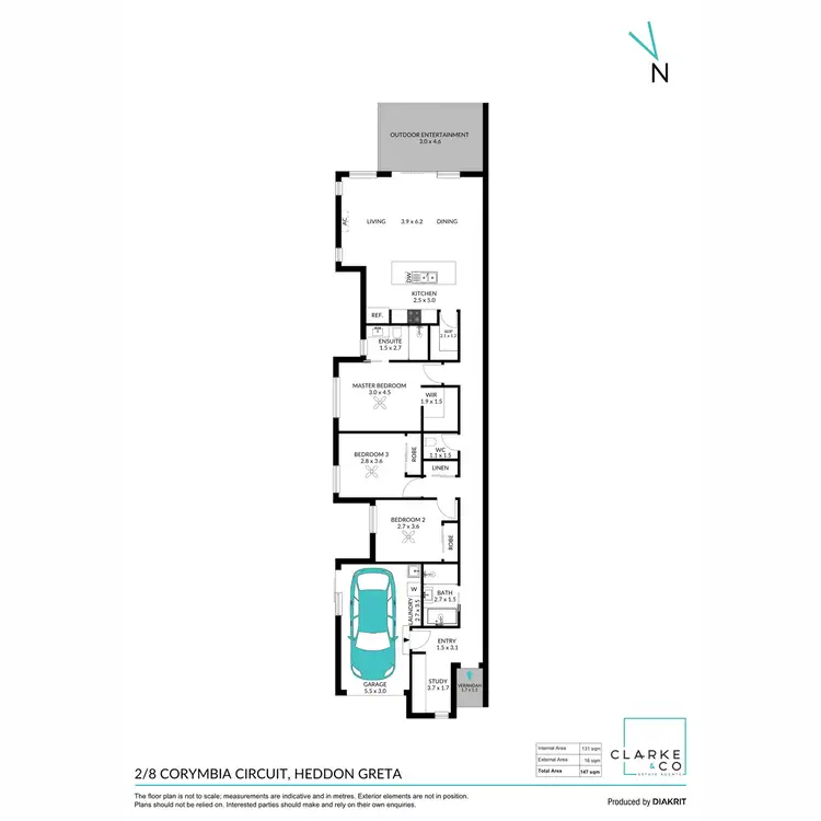 Floorplan of Homely house listing, 2/8 Corymbia Circuit, Heddon Greta NSW 2321