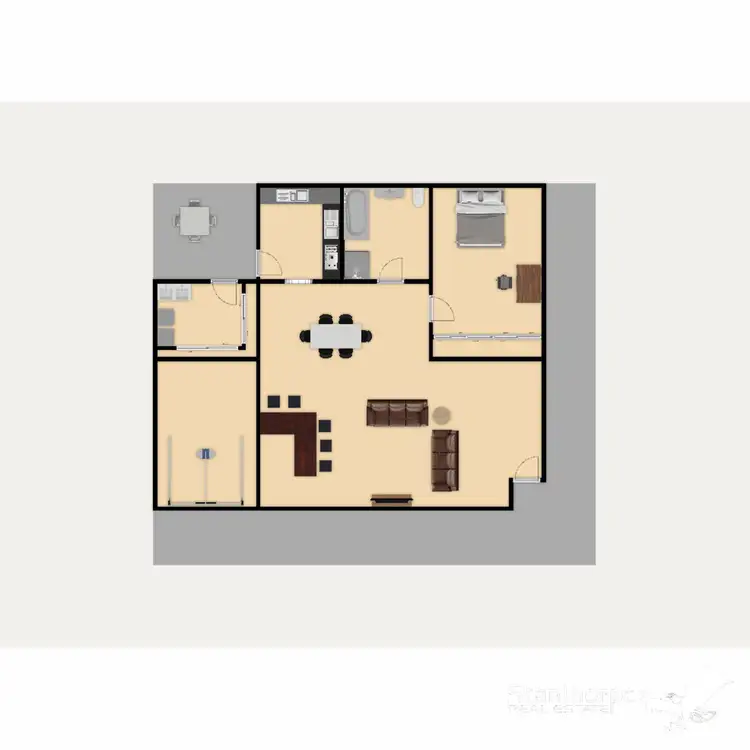 Floorplan of Homely house listing, 44 Greenup Street, Stanthorpe QLD 4380