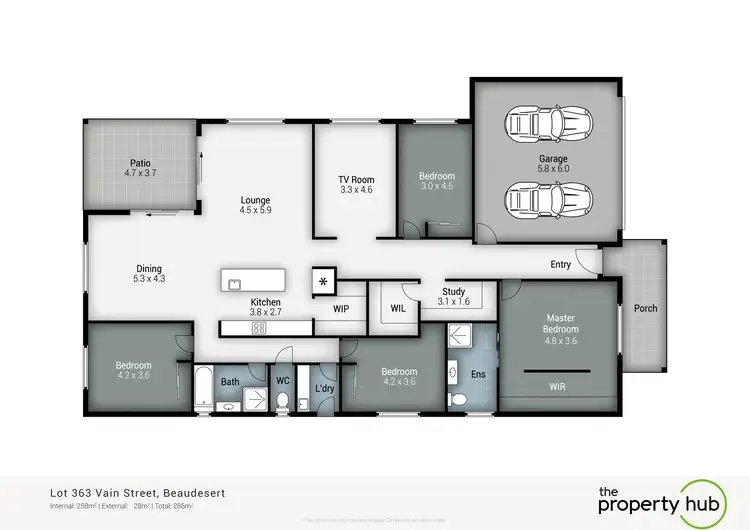 Floorplan of Homely house listing, 18 Vain Street, Beaudesert QLD 4285