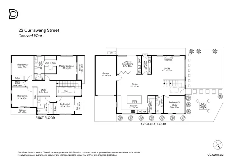 Floorplan of Homely house listing, 22 Currawang Street, Concord West NSW 2138