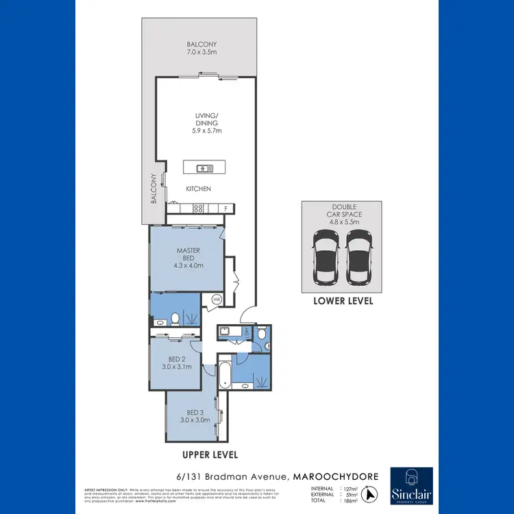 Floorplan of Homely unit listing, 6/131-135 Bradman Avenue, Maroochydore QLD 4558