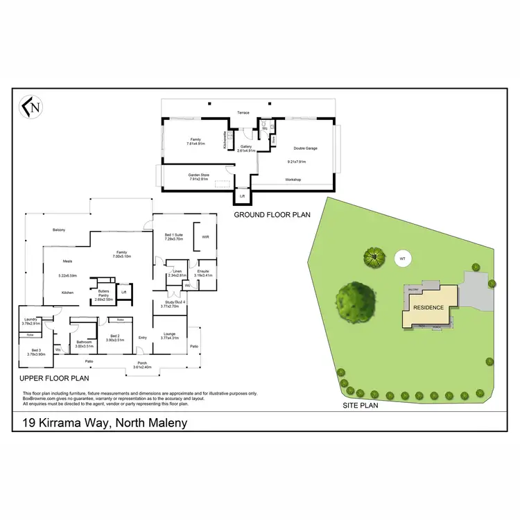Floorplan of Homely house listing, 19 Kirrama Way, North Maleny QLD 4552