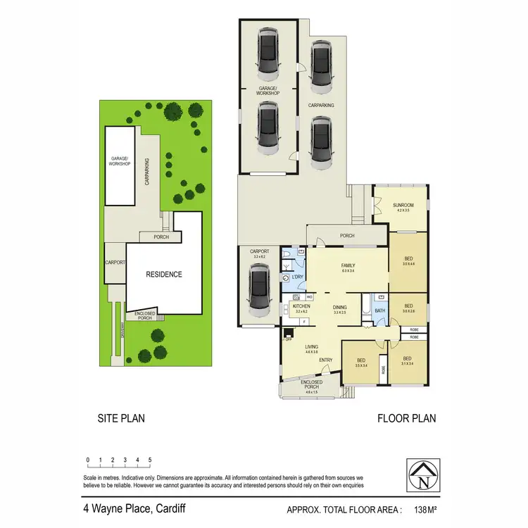 Floorplan of Homely house listing, 4 Wayne Place, Cardiff NSW 2285