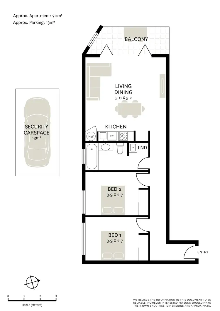 Floorplan of Homely apartment listing, 1/11-21 Flinders Street, Surry Hills NSW 2010