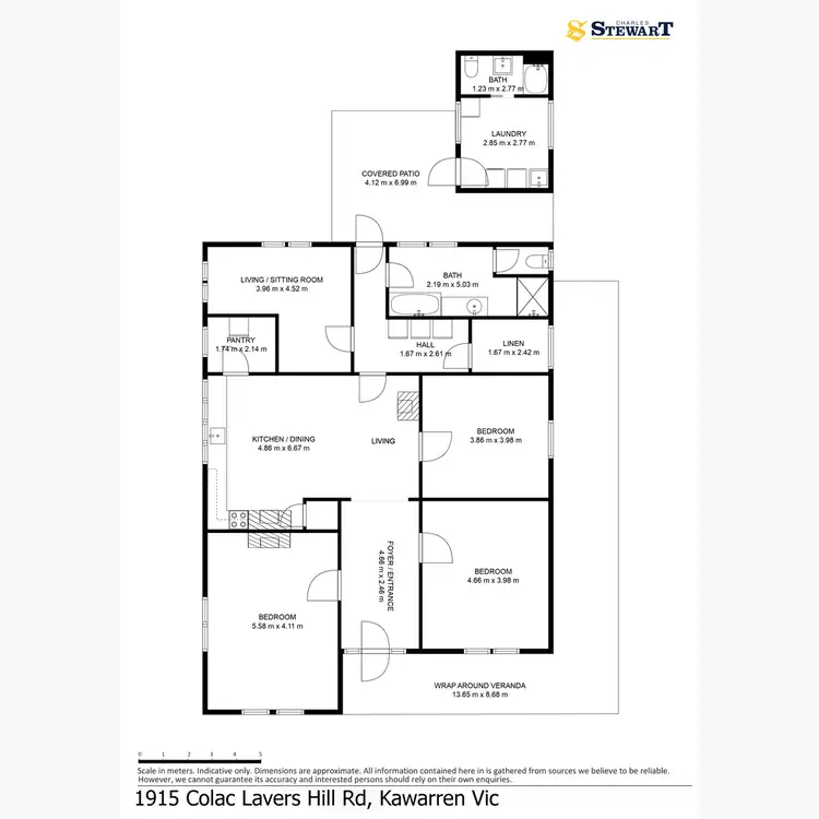 Floorplan of Homely rural property listing, 1915 Colac-Lavers Hill Road, Kawarren VIC 3249