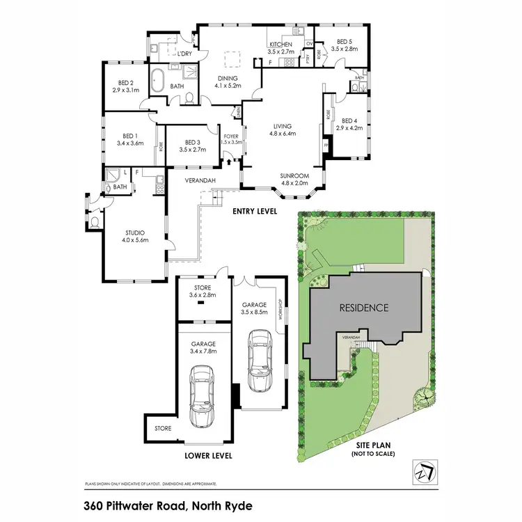 Floorplan of Homely house listing, 360 Pittwater Road, North Ryde NSW 2113
