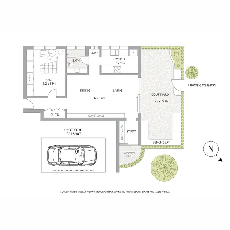 Floorplan of Homely unit listing, 2/20 Rickard Street, Balgowlah NSW 2093