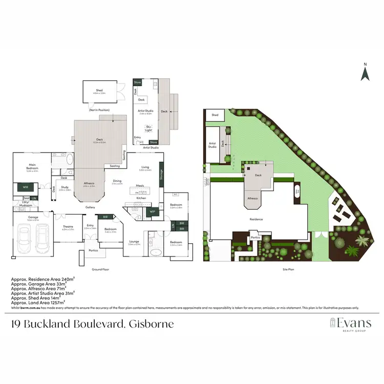 Floorplan of Homely house listing, 19 Buckland Boulevard, Gisborne VIC 3437