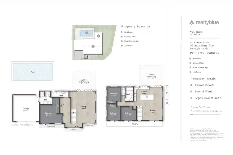 Floorplan of Homely house listing, 60 Acanthus Avenue, Burleigh Heads QLD 4220
