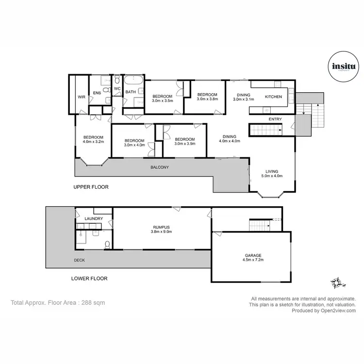 Floorplan of Homely house listing, 277a Nelson Road, Mount Nelson TAS 7007