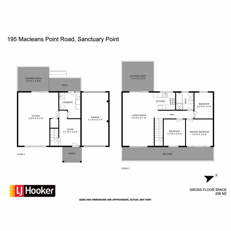 Floorplan of Homely house listing, 195 Macleans Point Road, Sanctuary Point NSW 2540