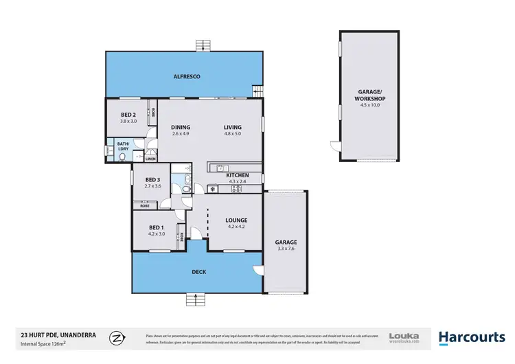Floorplan of Homely house listing, 23 Hurt Parade, Unanderra NSW 2526