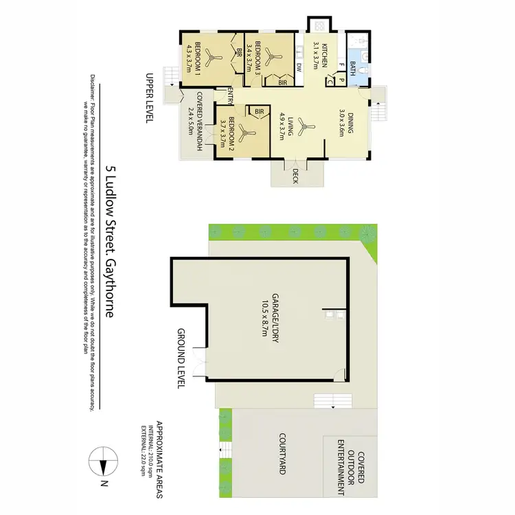 Floorplan of Homely house listing, 5 Ludlow Street, Gaythorne QLD 4051
