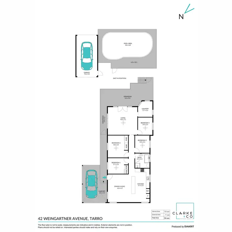Floorplan of Homely house listing, 42 Weingartner Avenue, Tarro NSW 2322