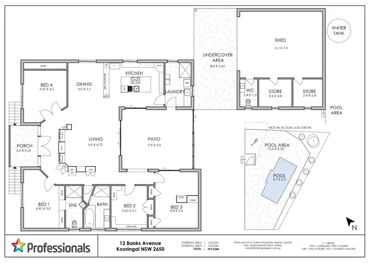 Floorplan of Homely house listing, 14 Banks Avenue, Kooringal NSW 2650