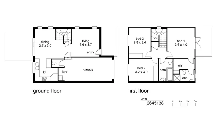 Floorplan of Homely townhouse listing, 7/15 Camborne Street, Alderley QLD 4051